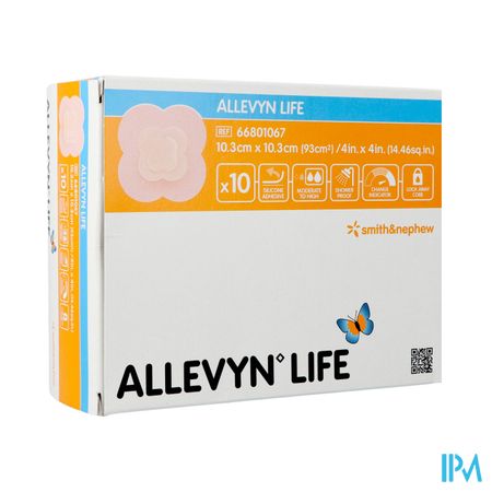 Allevyn Life Pans 10,3x10,3cm 10 66801067