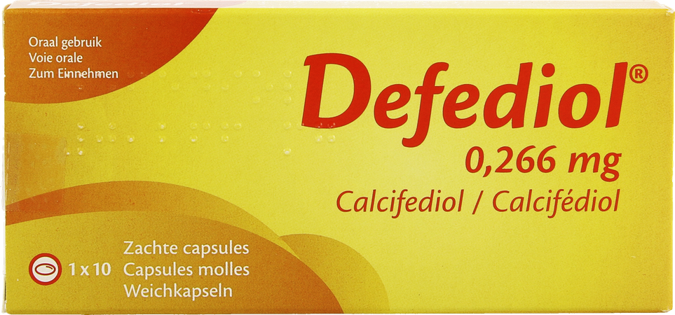 Defediol 0,266mg Zachte Caps 10 1