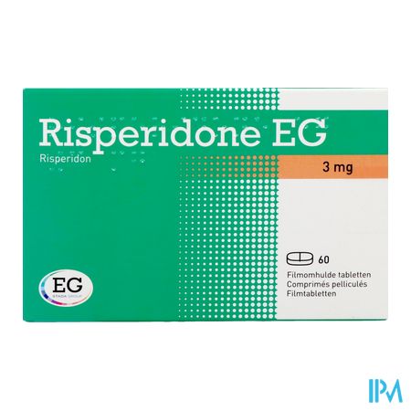 Risperidone EG Tabl  60 X 3 Mg 3
