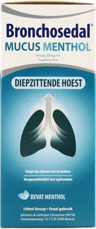 Bronchosedal Mucus Menthol 150ml 20mg/ml 8