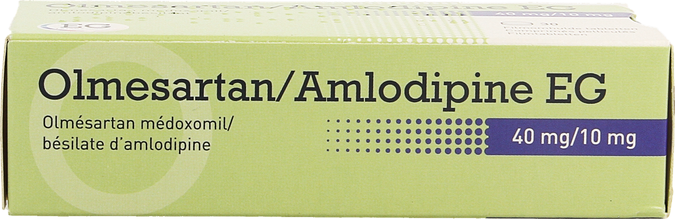Olmesartan Amlodipine EG 40Mg/10Mg Comp Pell  30 1