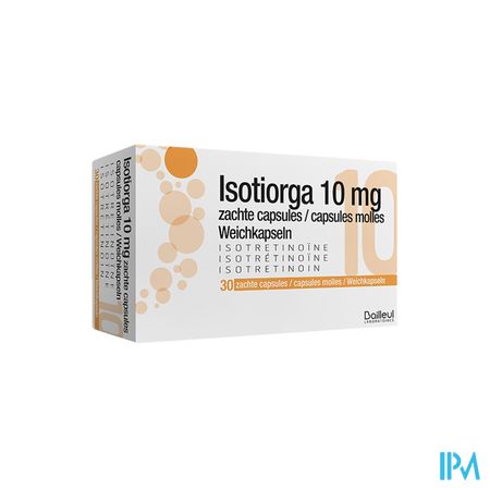 Isotiorga 10mg Zachte Caps 30