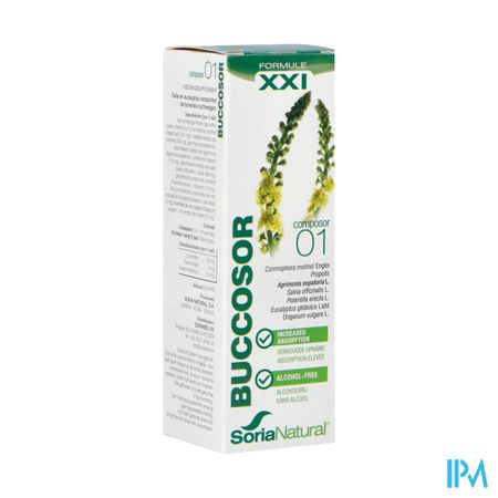 Soria Composor 1 Buccosor Xxi Gutt 50ml Nf