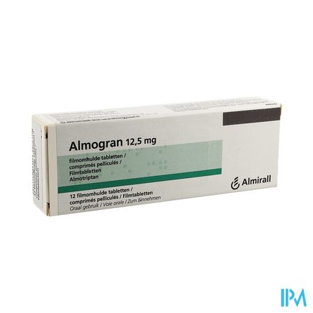 Almogran Pi Pharma 12,5mg Filmomh Tabl 12 Pip