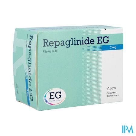 Repaglinide EG 2,0Mg Tabl 270