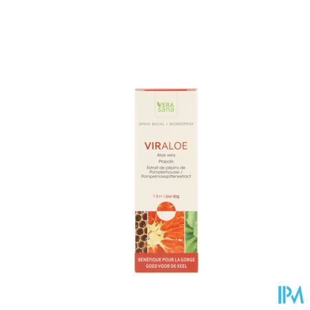 Viraloe Spray Buccal 30ml Vera Sana 3