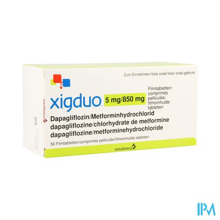 Xigduo 5mg/ 850mg Filmomh Tabl 56