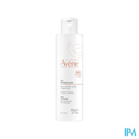 Avene Essentiels Milde Reinigingsmelk 200ml 2