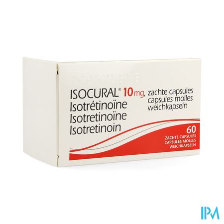 Isocural 10mg Pierre Fabre Benelux Caps 60 X 10mg