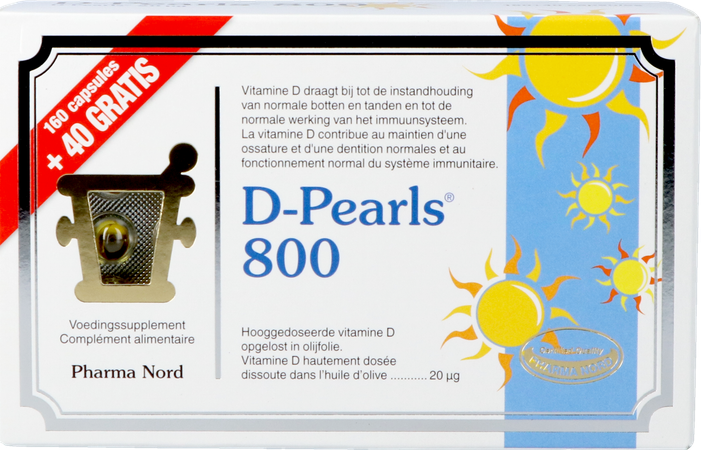 D-pearls 800 Caps 160 + Caps 40 Promo 1