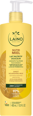 Laino Zoete Honing Voedzame Melk 400ml 2