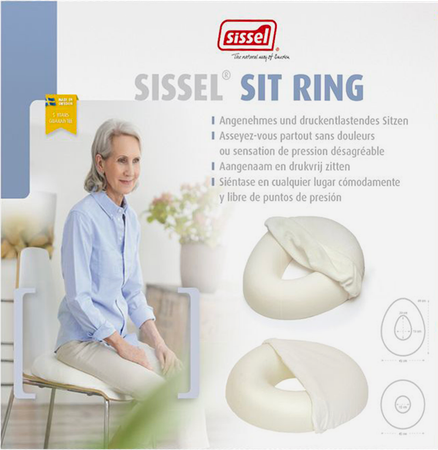 Sissel Sitring Ovaal Met Hoes Wit 1