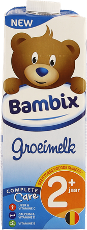 Bambix Groeimelk Natuur 2+ 1l 3