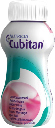 Cubitan Aardbei 4x200ml 5