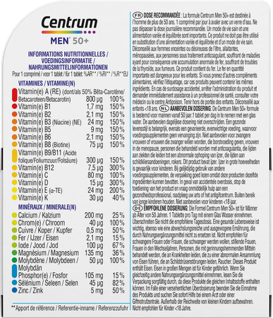 Centrum Men 50+ Tabl 30 11