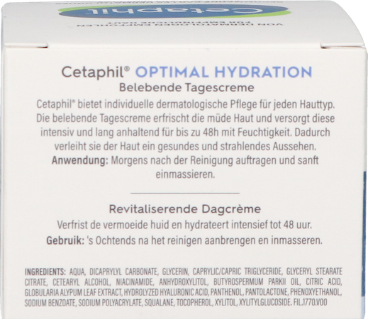 Cetaphil Optimal Hydr. Revitaliserende Dagcreme48g 8