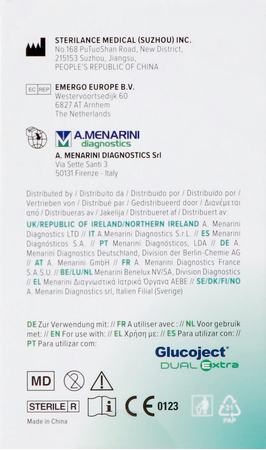 Glucoject l.extra 33g Lancetten 200 4