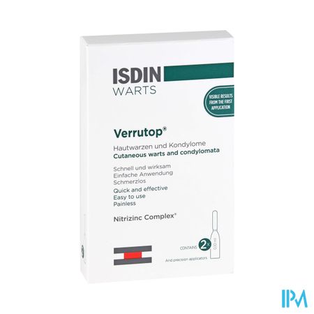 Isdin Verrutop Warts Solution Amp 4x0,1ml