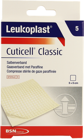 Cuticell Classic 5cmx5cm 5 Leukoplast 5