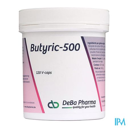 Butyric 500mg V-caps 120 Deba 1