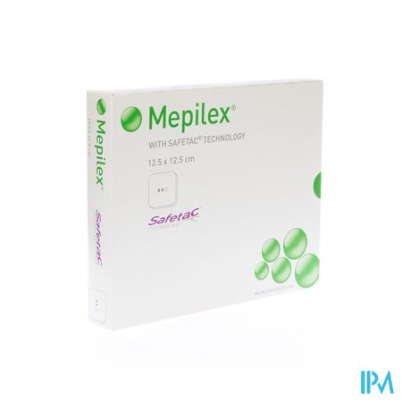 Mepilex Pans Mousse Sil Abs Ster 12,5x12,5cm 5 1