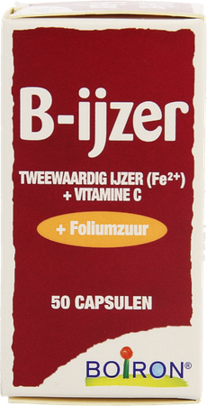 B-ijzer Nutridoses Caps 50 Boiron 10