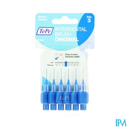 Tepe Interdental Brush 0,60mm Blue 6 2