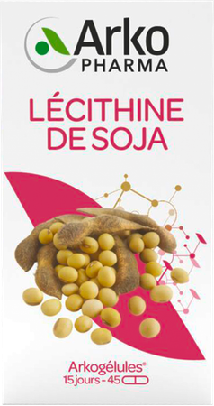 Arkogelules Lecithin Soja Vegetal 45 9