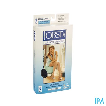 Jobst Ultrasheer Comf.k1 Dijkous Cl.black M