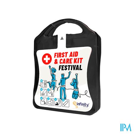 Festival First Aid&care Kit Black Box 23 Prod.