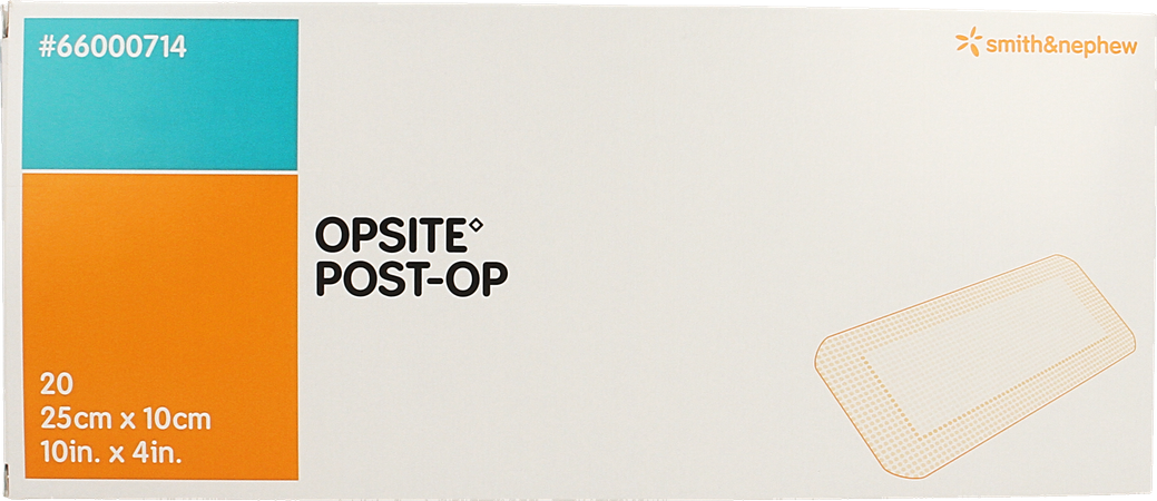 Opsite Post Op N 25,0cmx10,0cm 20 66000714 2