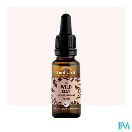 Biofloral Bachbloesem 36 Wild Oat Dravik Bio 20ml 2