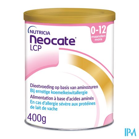 Neocate LCP Zuigelingenvoeding In Poedervorm 0-12 Maanden Pot 400g