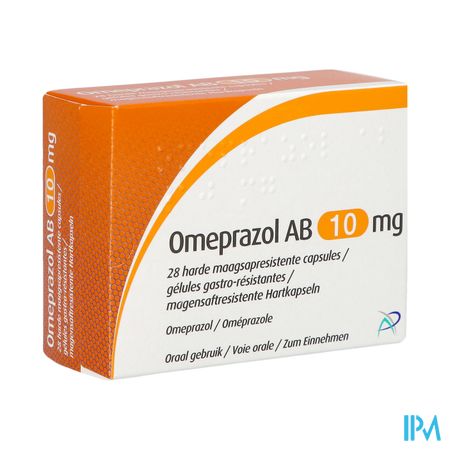 Omeprazol Ab 10mg Gastro Resist. Caps 28