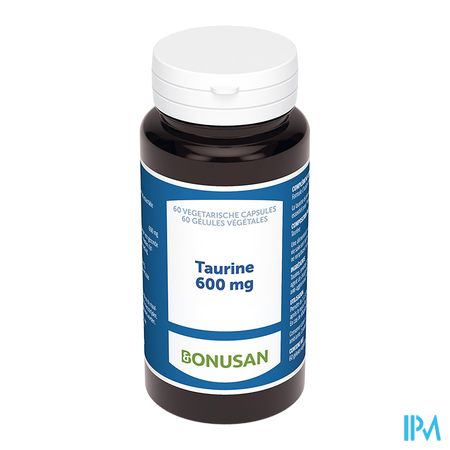 Taurine 600mg Caps 60 Bonusan 3