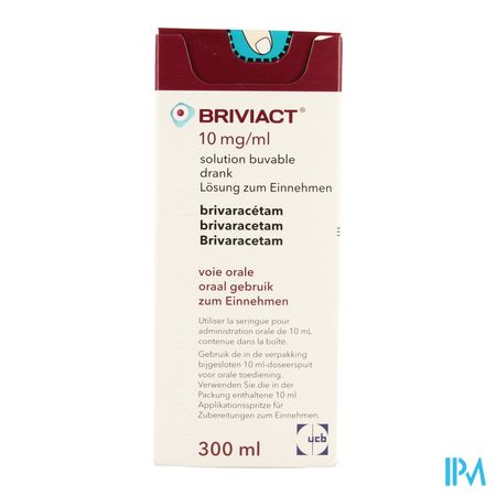 Briviact 10mg/ml drank (300ml) 5