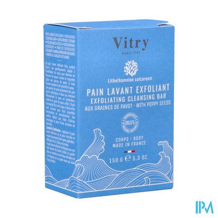 Vitry Les Essentiels Exfolierende Zeepbar 150g