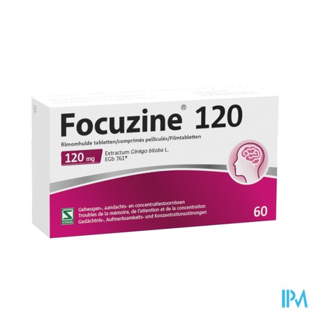 Focuzine 120mg Filmomh Tabl 60 X 120mg