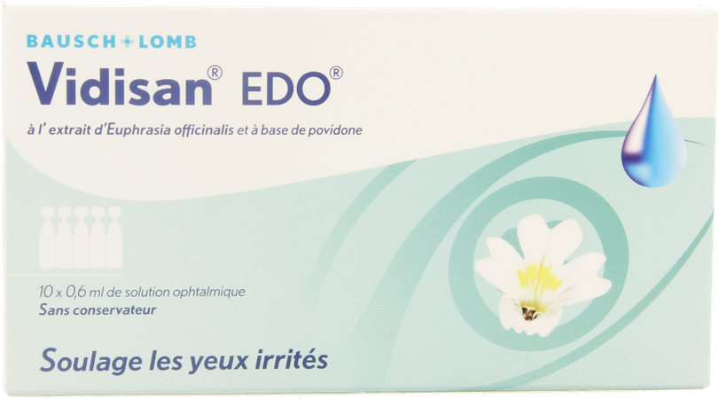 Vidisan Edo Oogdruppels 10 Ud 4