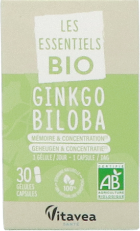 Vitavea Ginko Biloba Bio Caps 30 1