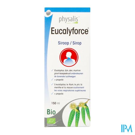 Physalis Eucalyforce Siroop Bio 150ml 4