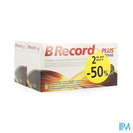 B Record Plus Intense Flacon 20x10ml Promo 2e -50%