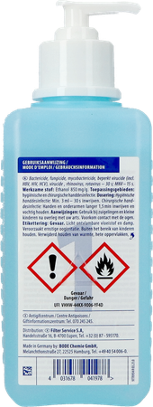 Sterillium Gel Pure + Pomp 475ml 3