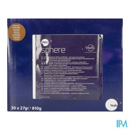 Pku Sphere 15 Chocolat Pdr Sach 30x27g 3