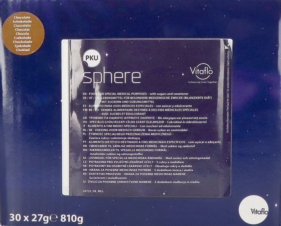 Pku Sphere 15 Chocolat Pdr Sach 30x27g 3