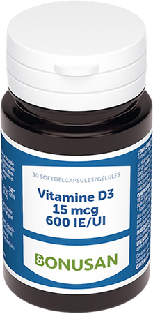 Vitamine D3 15mcg/600 Ie Softcaps 90 Bonusan 3