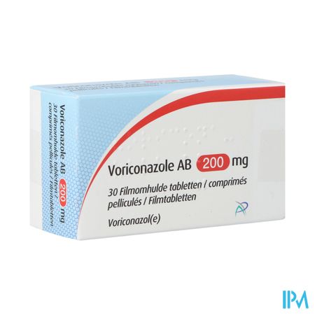 Voriconazole Ab 200mg Comp Pell 30