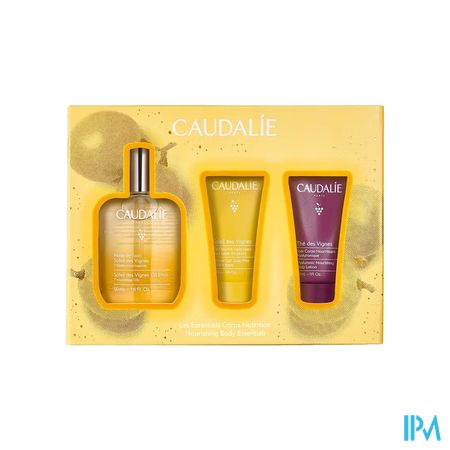 Caudalie Kerstset Sol.vign.oil Elix.2024 3prod Pro