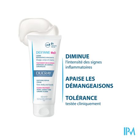 Ducray Dexyane Med Cr Reparatrice Apais. 100ml Nf 11