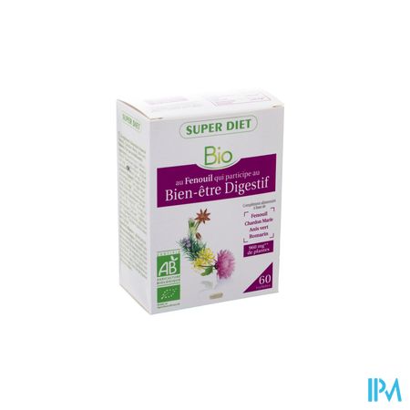 Superdiet Complexe Bien Etre Foie Bio Caps 60 1